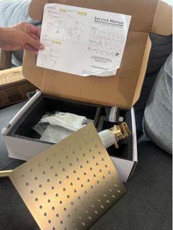 Gold Shower Head