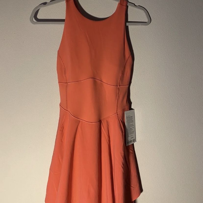 lululemon orange dress Must-Have Lululemon 2-in-1 Maxi Dress Try-On