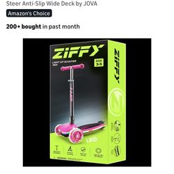 Ziffy Light Up Scooter NEW