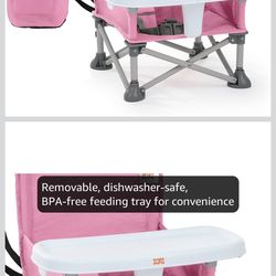 Bright Starts Pop 'N Sit Portable Booster