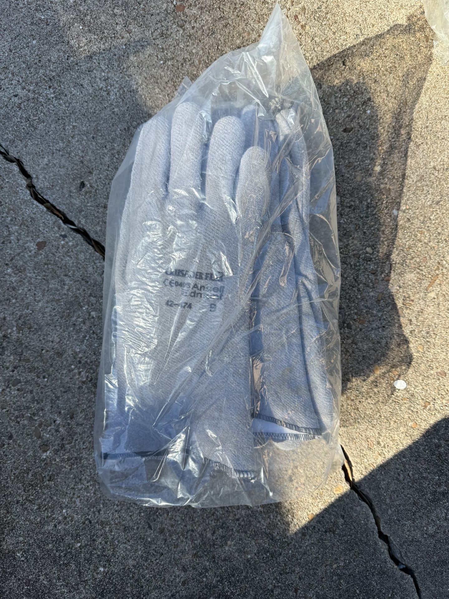 Felt Safety Gloves Of Some Kind