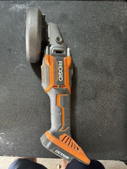 RIDGID R86041B Angle Grinder 18V Lithium-Ion Cordless Brushless Grinder