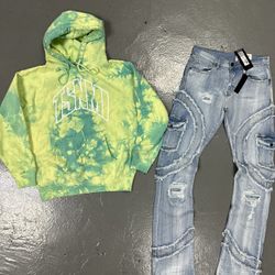 New Stacked Jeans New Hoodie 