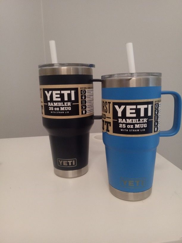 Two Yeti Ramblers 