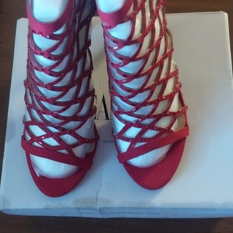 Red Brand New High Heels