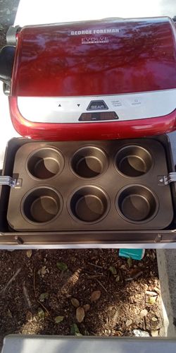George Foreman Evolve Grill System with Muffin Pan