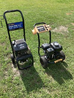 Dewalt and excell pressure washers