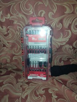 Milwaukee 25pc impact bit set