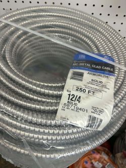 New MC metal clad cable 12/4