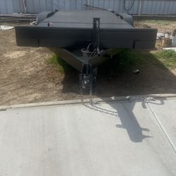 Heavy equipment, tilt trailer
