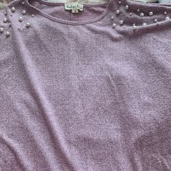 Purple blouse size small 
