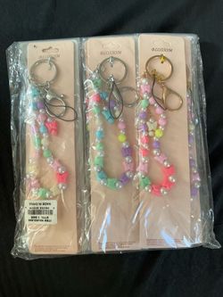 Blossom Beaded Butterfly Keychains