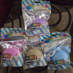 Squishy Dumpling Backpack Clip