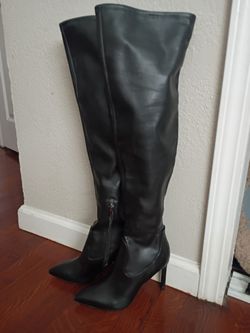 Nine West Size 6 1/2 Black Boots
