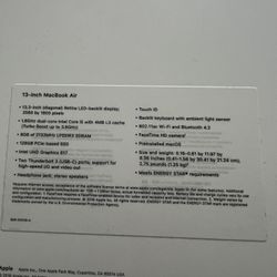 MacBook Air Late 2018