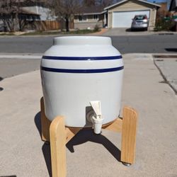 Ceramic Water Dispenser W/ Stand