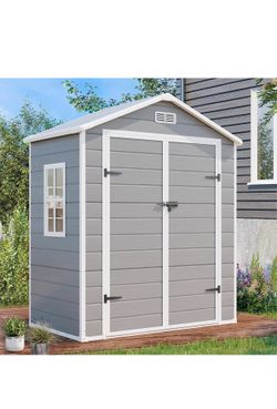 6x3 FT Resin Storage shed