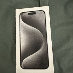 Apple iPhone 15 Pro White 128gb Unlocked I Can Meet Brand New Works Any Carrier Bonus New Case & Screen Protector 