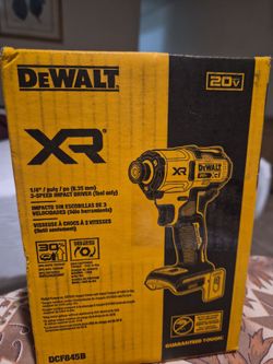 DEWALT 1/4 IN IMPACT DRIVER