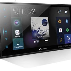 Pioneer DMH-C5500NEX 8" Digital Multimedia Receiver - Wired Apple CarPlay, Android Auto, Built-in Bluetooth and Amazon Alexa via App, Capacitive Touch