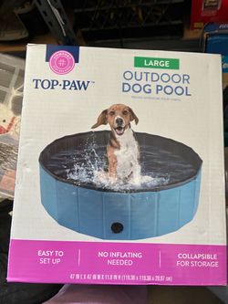 Large dog pool new