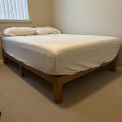 Full Wooden Bed Frame 