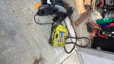 Used Full set Ryobi 1800 psi pressure washer
