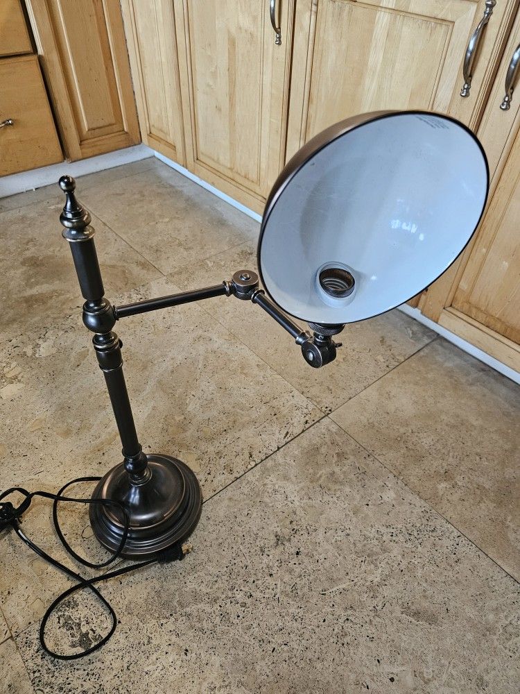 RESTORATION HARDWARE FRANKLIN PHARMACY TASK TABLE LAMP