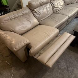 Leather Sectional