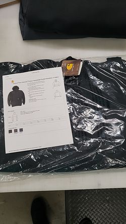 Carhatt heavyweight black hoodie 2xl