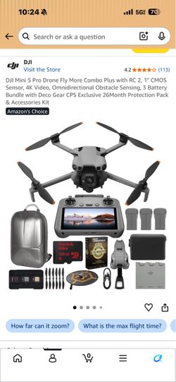Dron DJI mini 5 pro