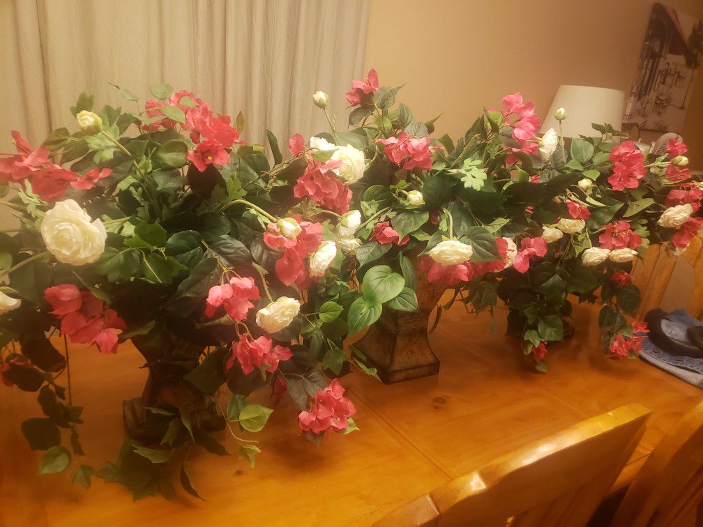 Beautiful flower vases