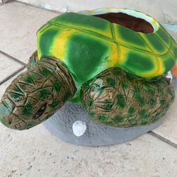 Patio Garden Turtle Planter