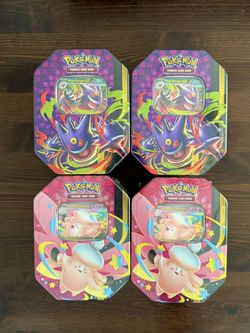 Pokemon Mega Moonlit Gengar Or Clefable Tin (Sealed) $40 each OBO