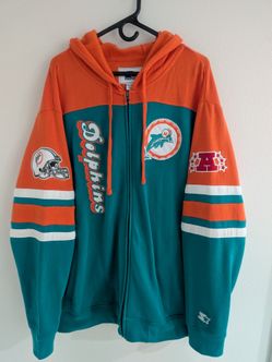 Miami Dolphins zip up jacket