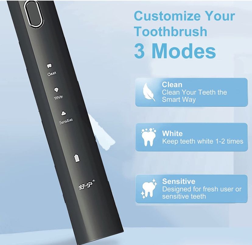 New! Advanced Sonic Electric Toothbrush