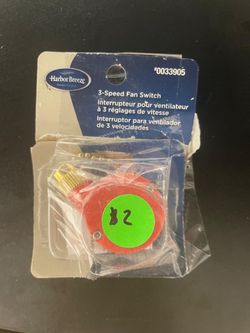 Harbor Breeze 3-Speed Fan Switch