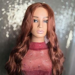 Cooper Synthetic Hair Wig 24" New  Middle Part Lace  New 