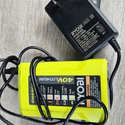 Ryobi Compact Charger 40V Lithium 