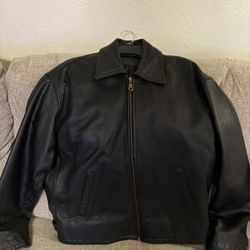 Men’s Leather Jacket Size L