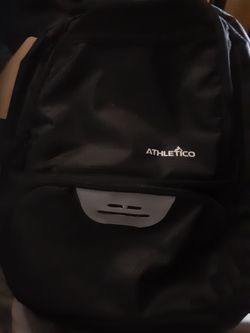 Athletico Black Backpack
