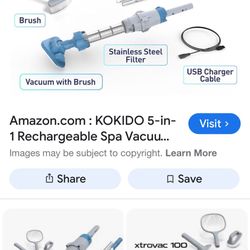 Brand New Pool Cleaning Kit In Box