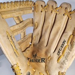Dudley Thunder DFG 100V Baseball/Softball Glove Mitt Leather 42-011 RHT Right