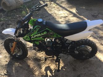 Apollo 75cc dirt deals bike