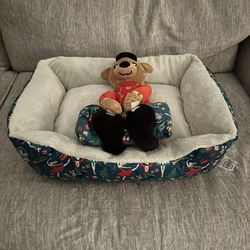 Brand New Nutcracker Christmas Dog or Cat Bed