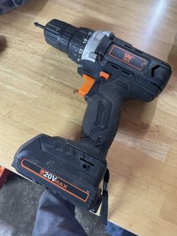 Wen 20v Cordless Drill  Come with battery only 