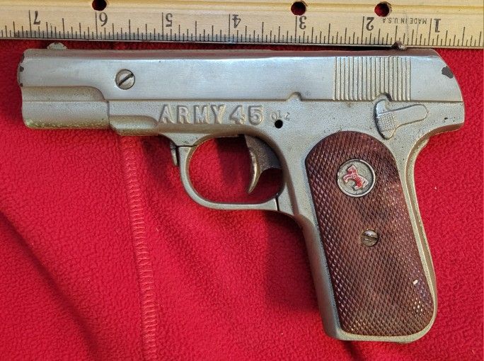 Vintage Hubley Toy Cap Gun 1940era