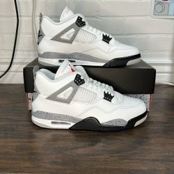 Jordan 4 White Cement 2025