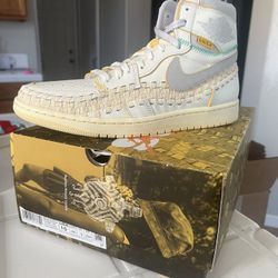 Nike Air Jordan 1 High OG " union LA Bephies" Sz 10