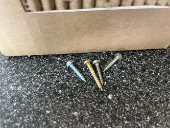 4 lbs of 1/4” Self Tapping Screws